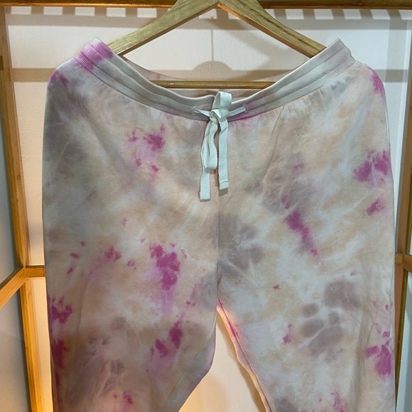 THE DROP Multi Tie Dye Fleece Drawstring Sweatpants Jogger’s. Size-L - Picture 7 of 11